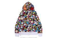 BABY MILO X SANRIO CHARACTERS - SHARK FULL ZIP HOODIE MENS