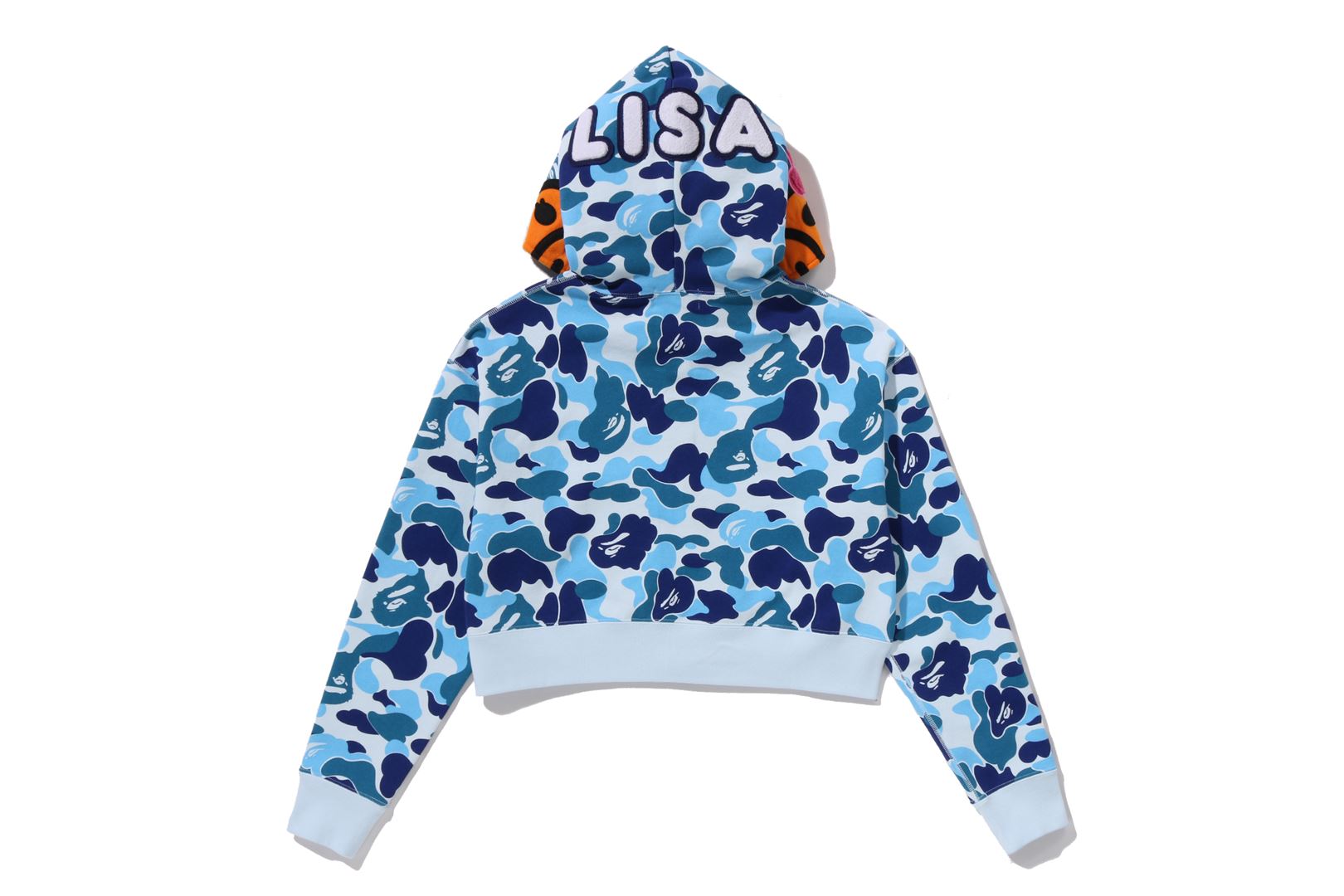 トップス a bathing ape baby lisa full zip hoodie ABC CAMO BABY LISA CROPPED FULL ZIP HOODIE LADIES – eu.bape.com