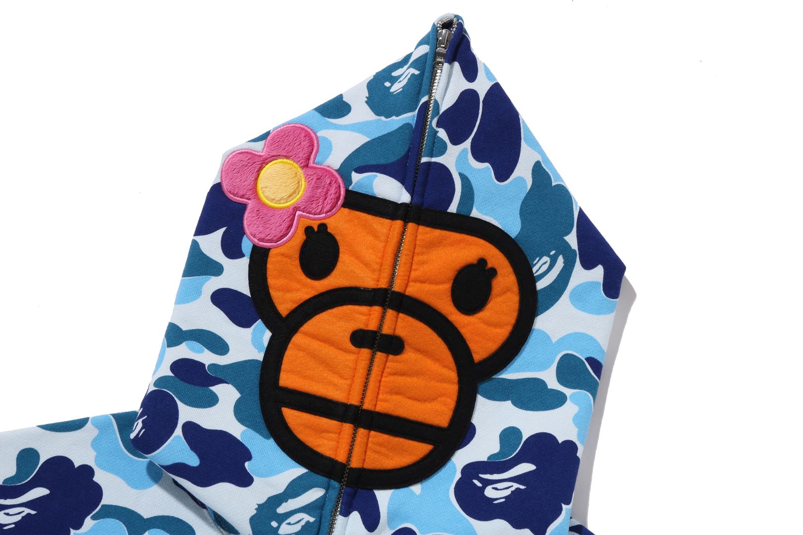 ABC CAMO BABY LISA CROPPED FULL ZIP HOODIE LADIES – eu.bape.com