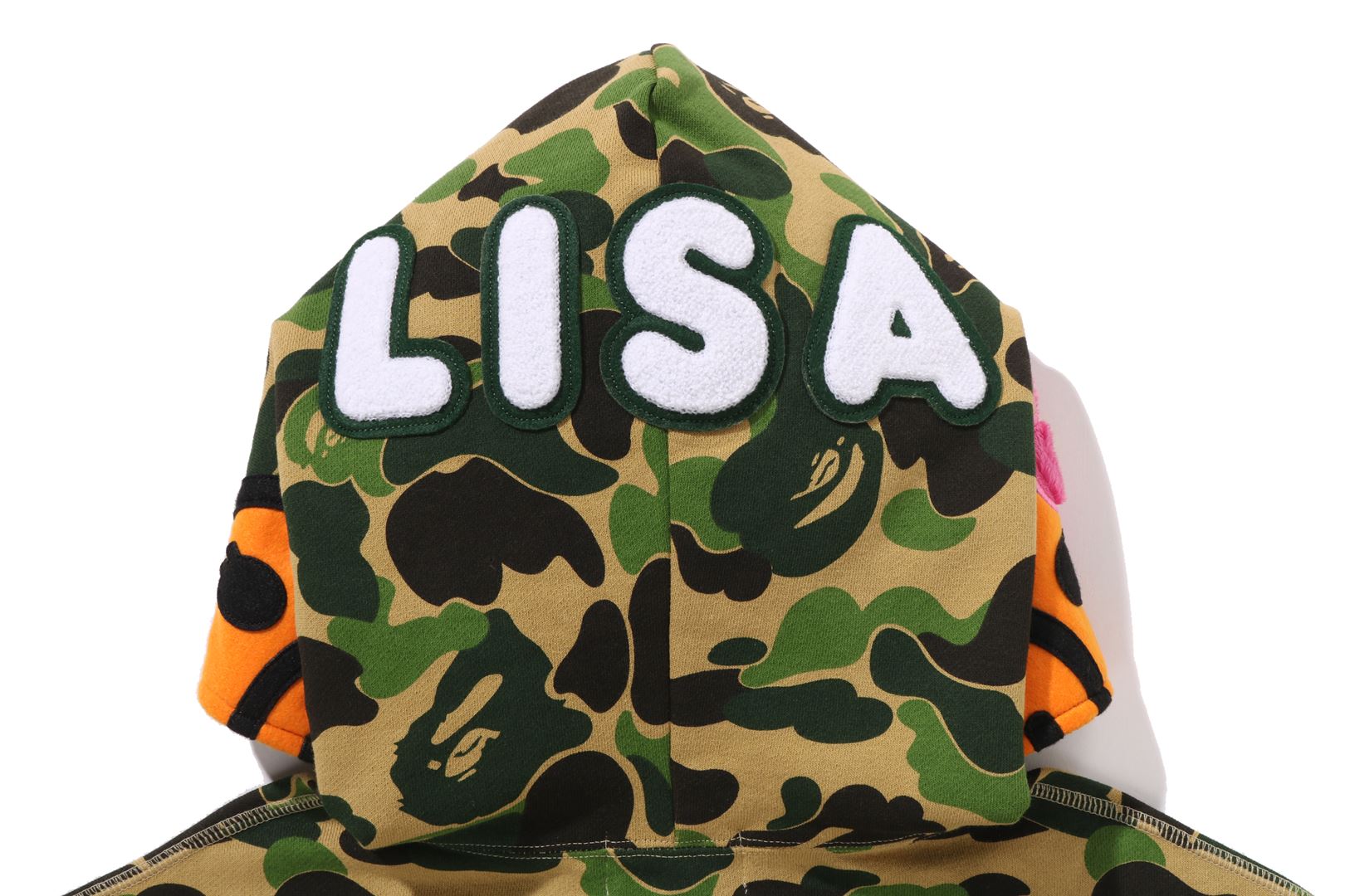ABC CAMO BABY LISA CROPPED FULL ZIP HOODIE LADIES – eu.bape.com