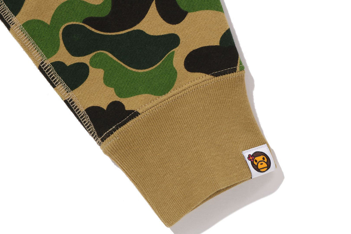 ABC CAMO BABY LISA CROPPED FULL ZIP HOODIE LADIES