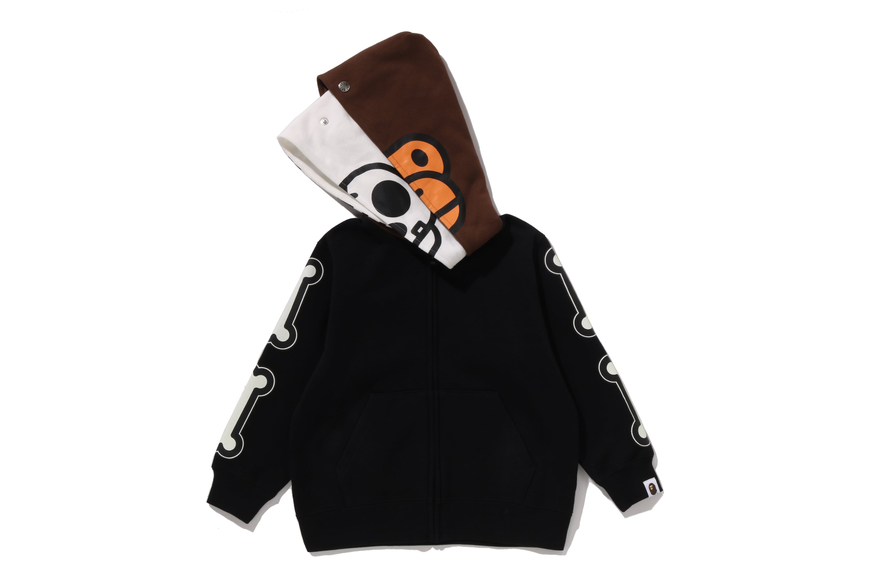 エイプ BABY MILO カウズ コラボ フルジップ スウェット パーカー L s-l1200.jpg