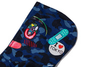 BAPE X MR. COLOR CAMO RELAXED FIT FULL ZIP HOODIE