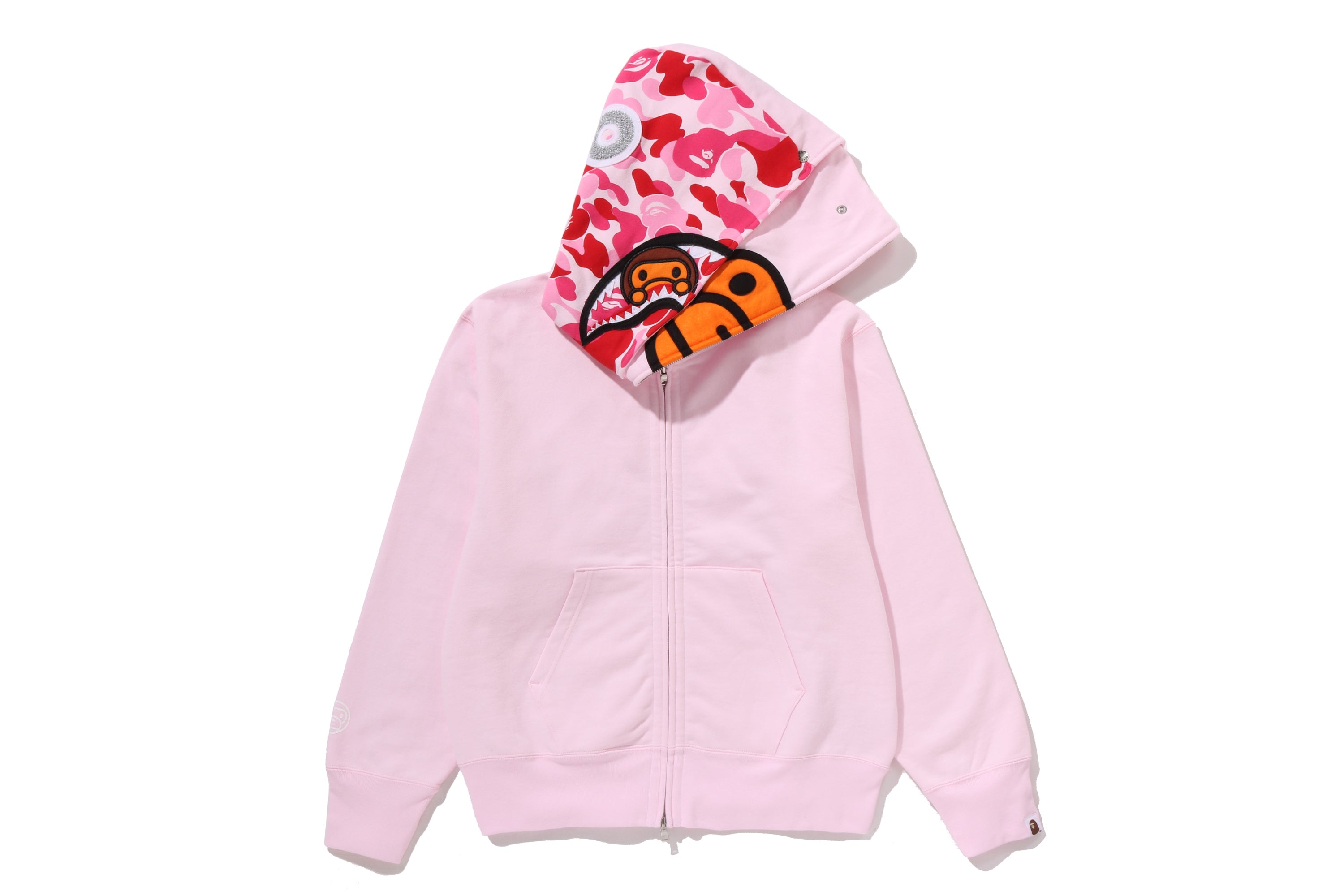 MILO SHARK FULL ZIP DOUBLE HOODIE LADIES – eu.bape.com