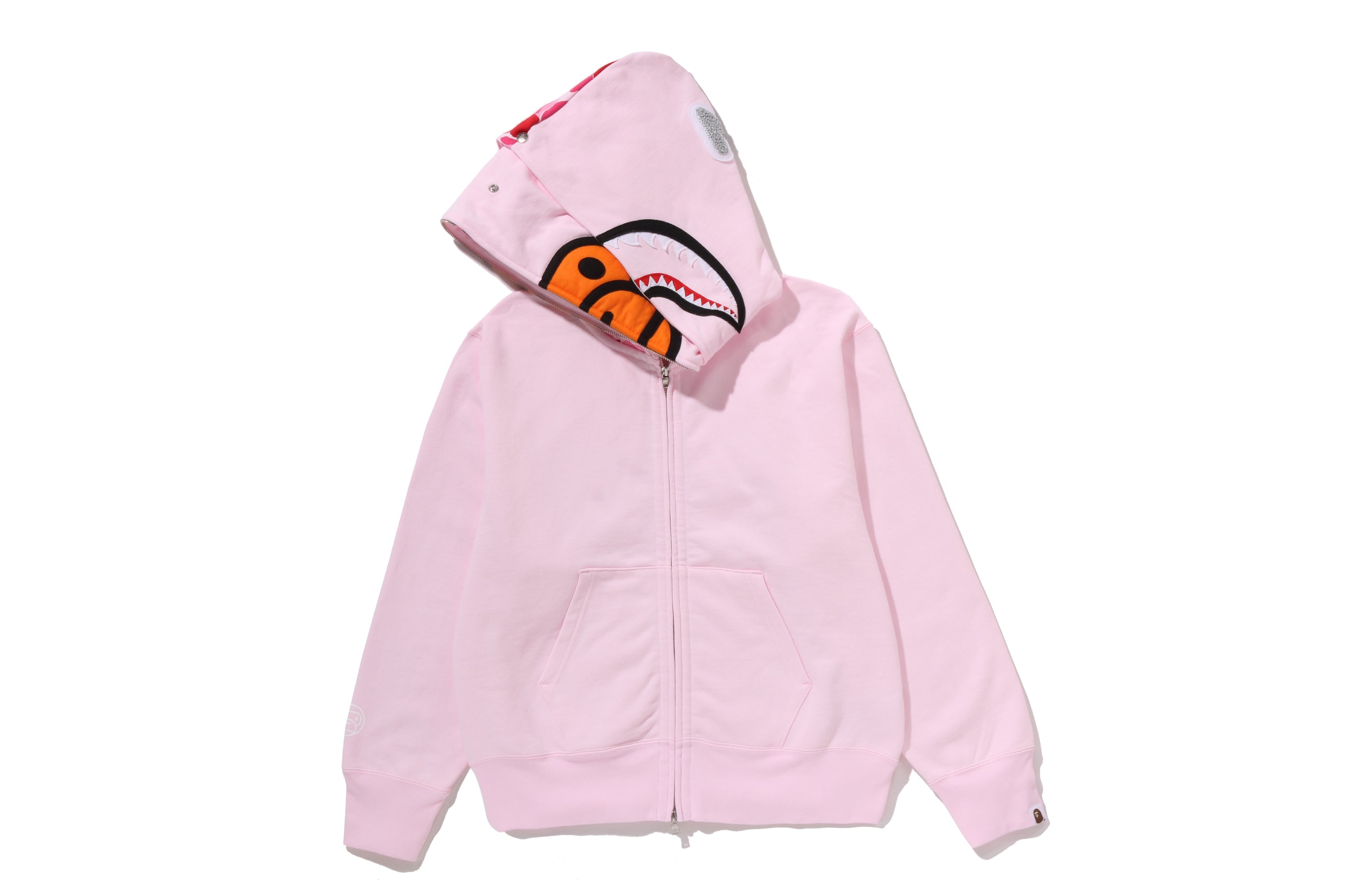 MILO SHARK FULL ZIP DOUBLE HOODIE LADIES – eu.bape.com