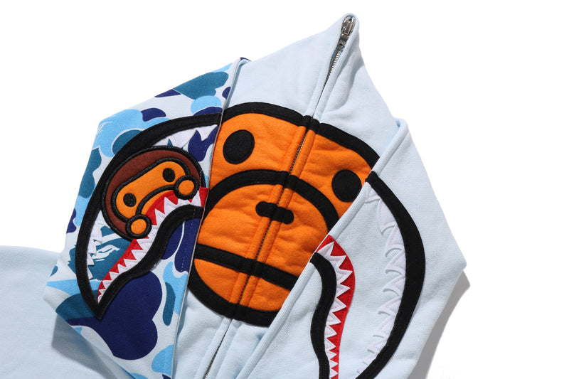 MILO SHARK FULL ZIP DOUBLE HOODIE LADIES