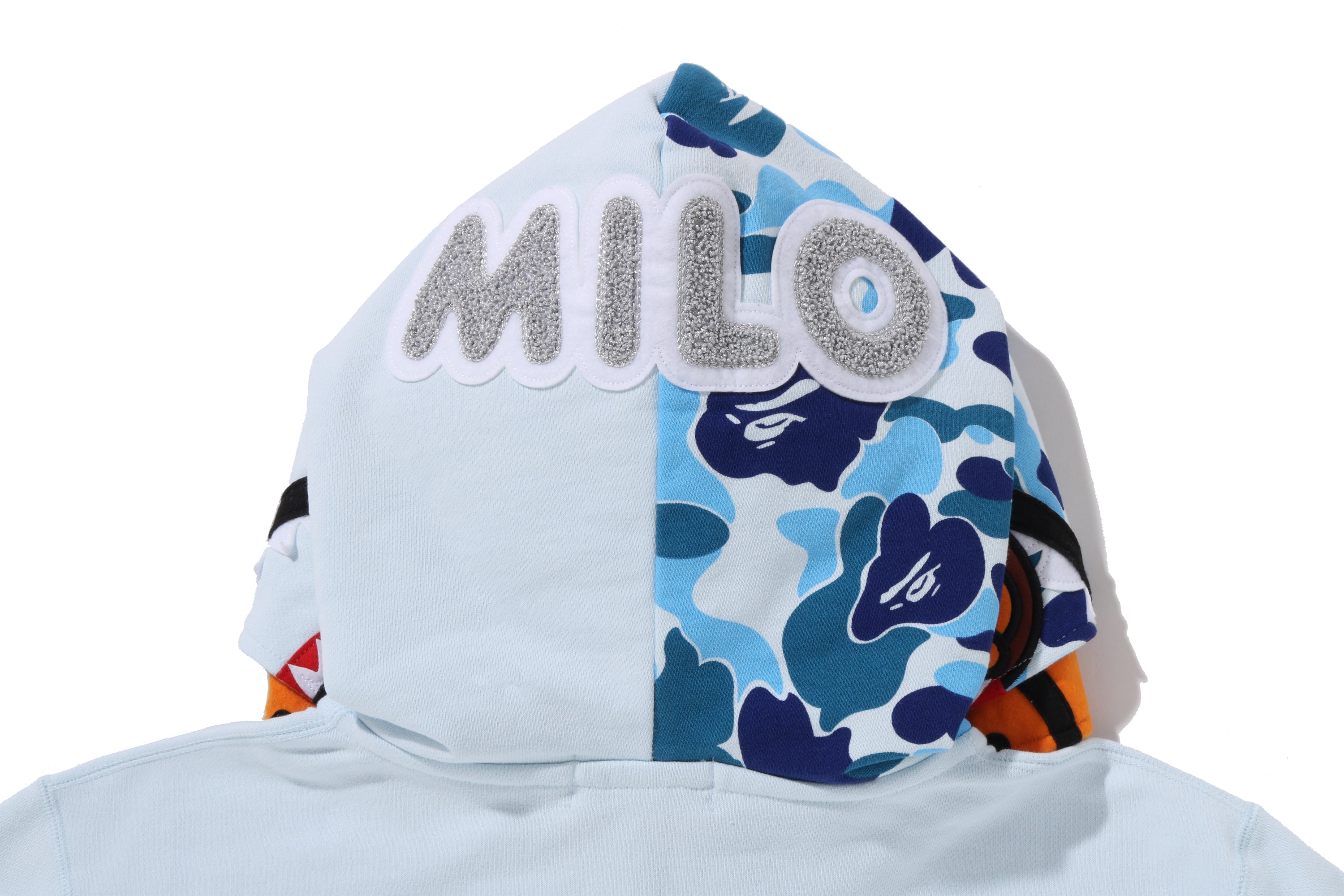 MILO SHARK FULL ZIP DOUBLE HOODIE LADIES – eu.bape.com