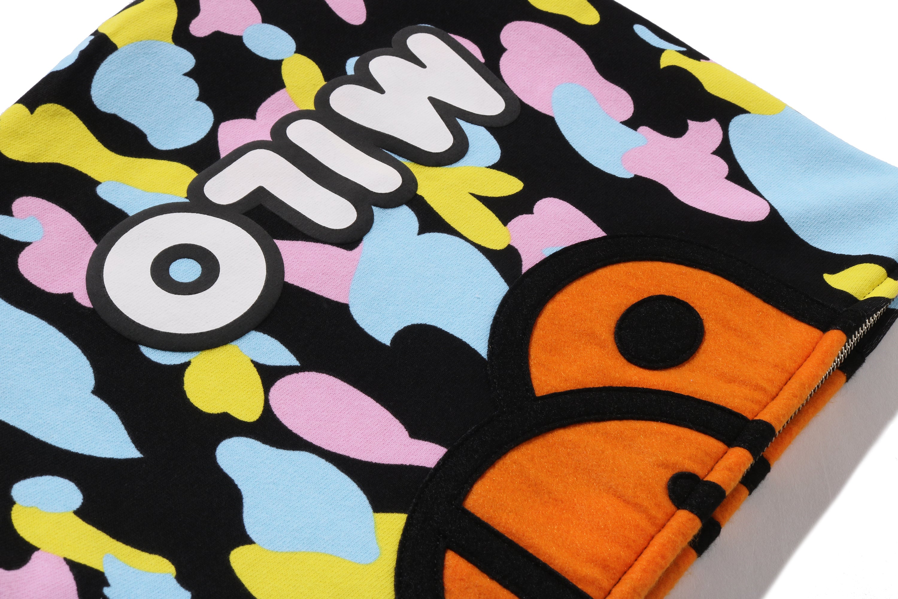 NEW MULTI CAMO BABY MILO REGULAR FIT FULL ZIP HOODIE – eu.bape.com