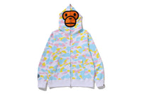 NEW MULTI CAMO BABY MILO REGULAR FIT FULL ZIP HOODIE