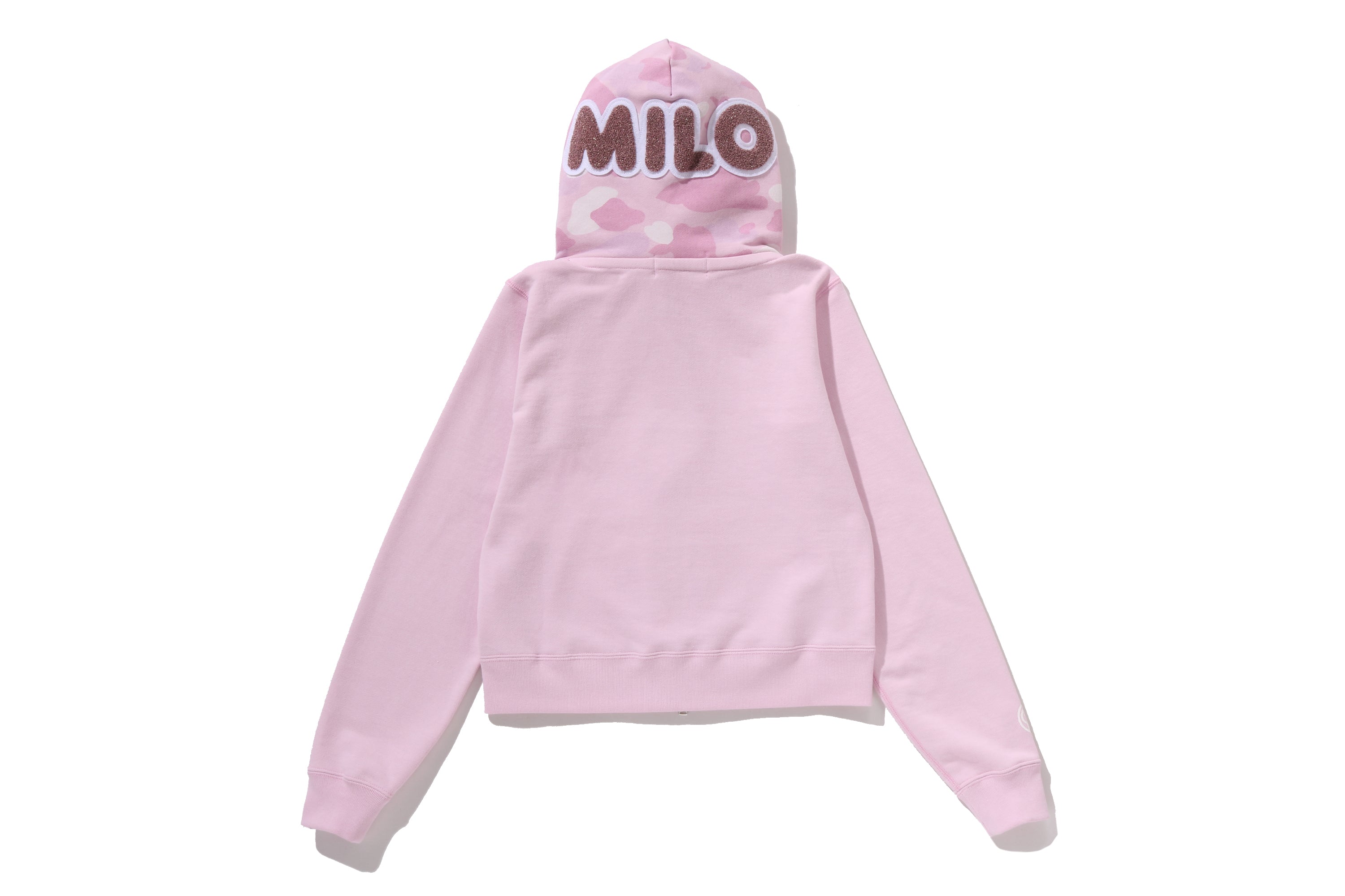 MILO SHARK CROPPED FULL ZIP DOUBLE HOODIE LADIES – eu.bape.com