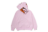 MILO SHARK OVERSIZED FULL ZIP DOUBLE HOODIE LADIES