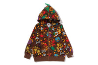 MILO MULTI DINOSAURS PATTERN ZIP HOODIE KIDS