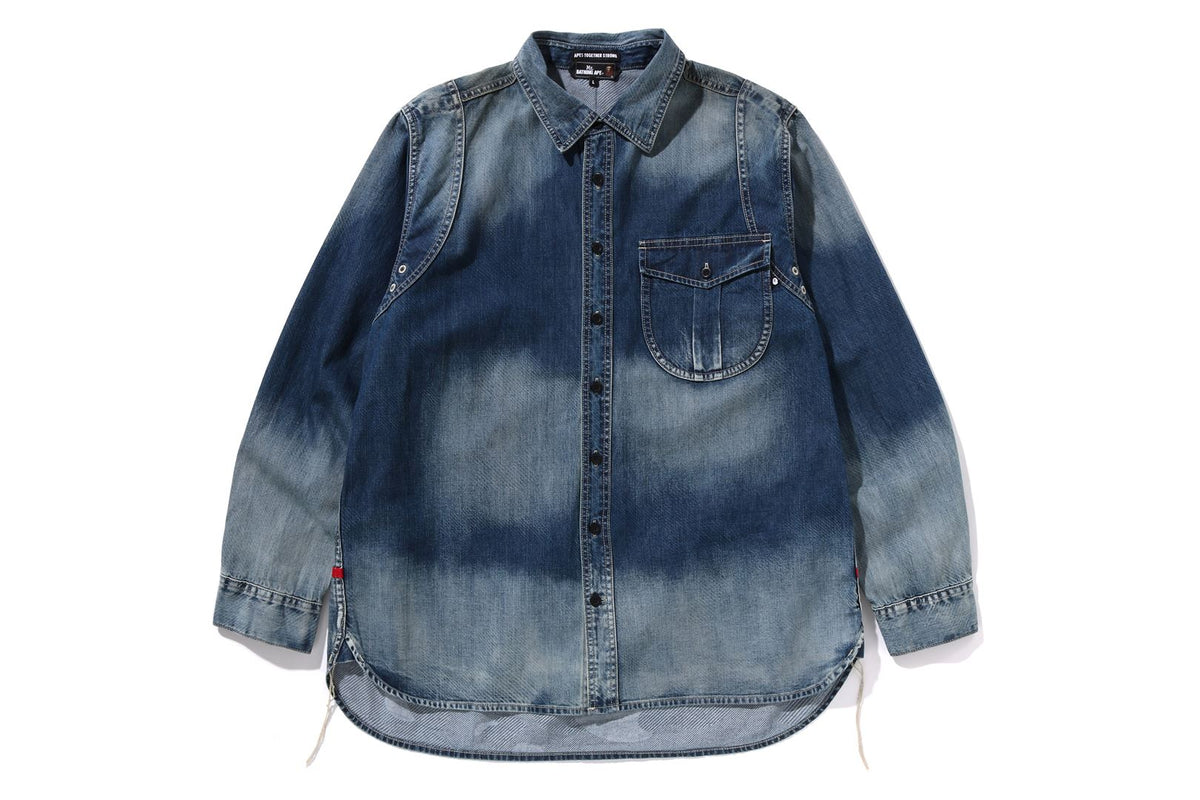 DENIM L/S SHIRT MENS