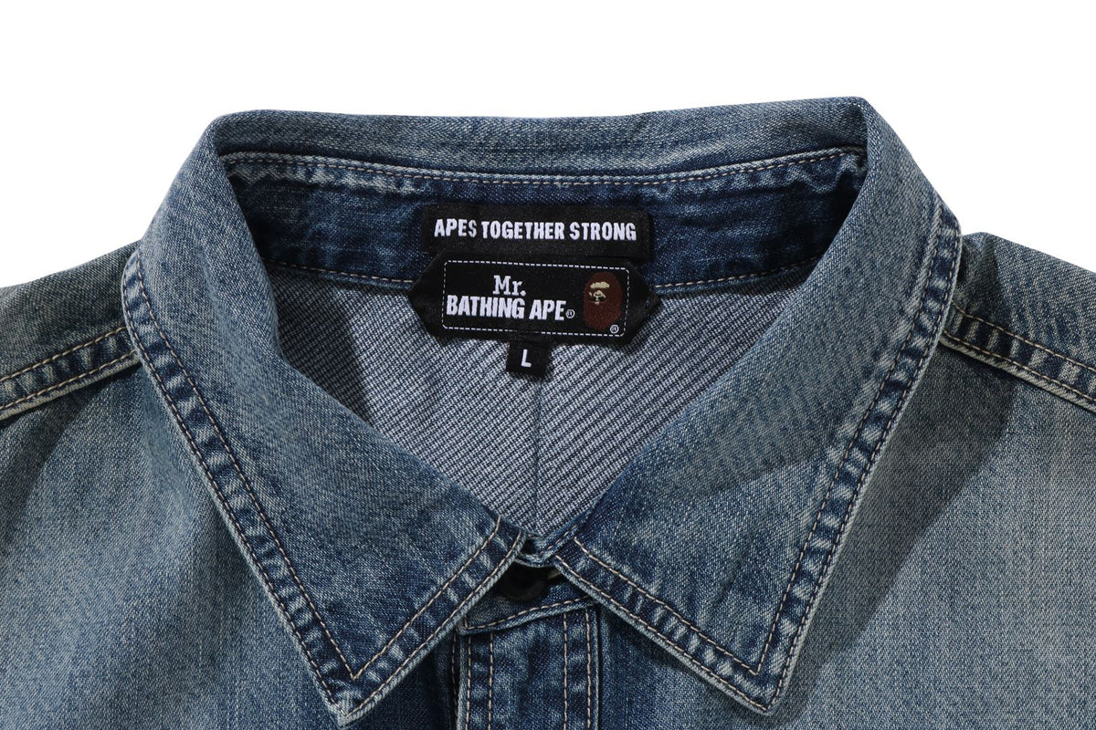 DENIM L/S SHIRT MENS