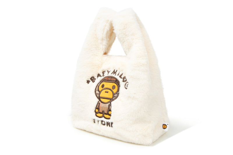 BABY MILO FUR TOTE BAG