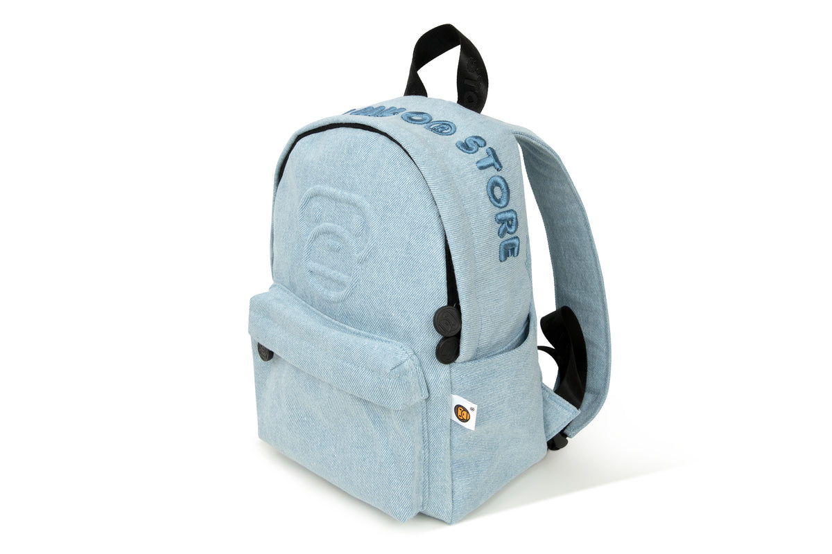 denim mini backpack BABY MILO DENIM MINI BACKPACK – eu.bape.com