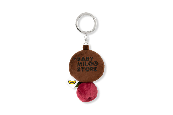 BABY MILO CHERRY PLUSH DOLL TAPE MEASURE KEYCHAIN