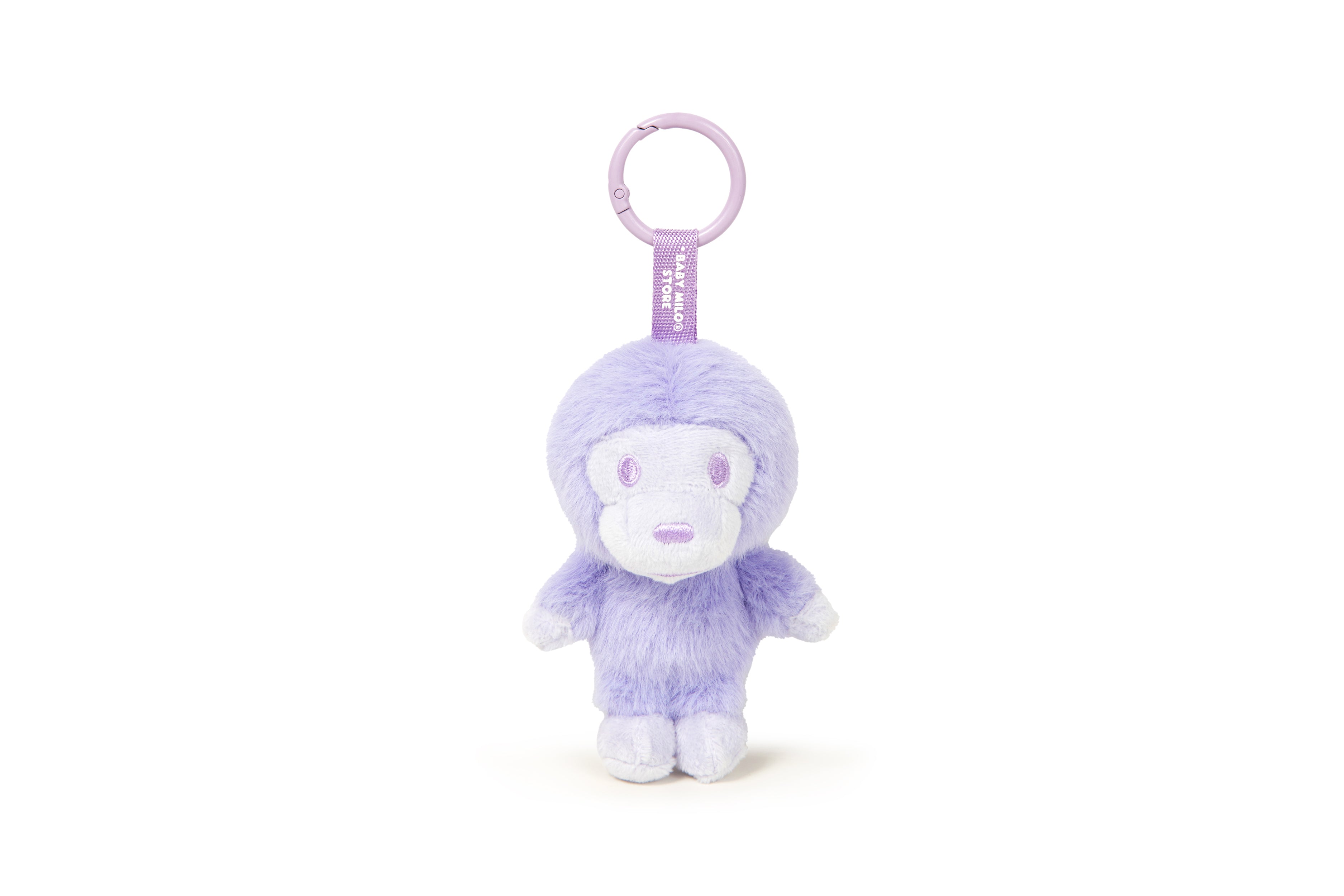 BABY MILO FUR PLUSH DOLL KEYCHAIN – eu.bape.com
