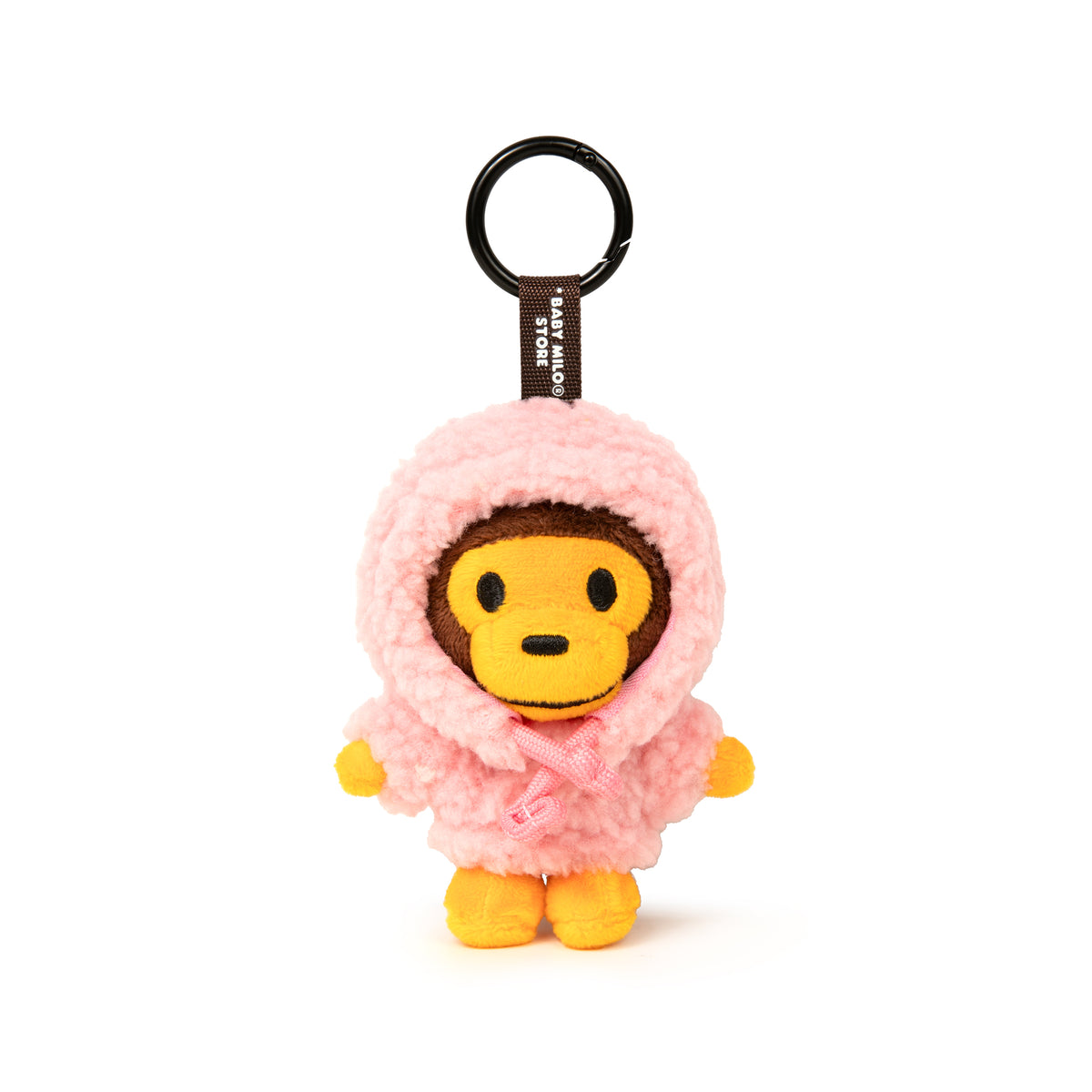 BABY MILO HOODIE PLUSH DOLL KEYCHAIN 10CM