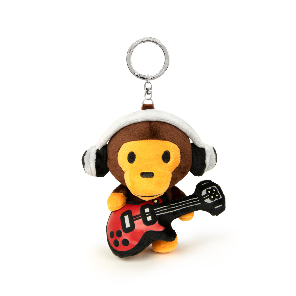 BABY MILO GUITAR PLUSH DOLL KEYCHAIN 15CM