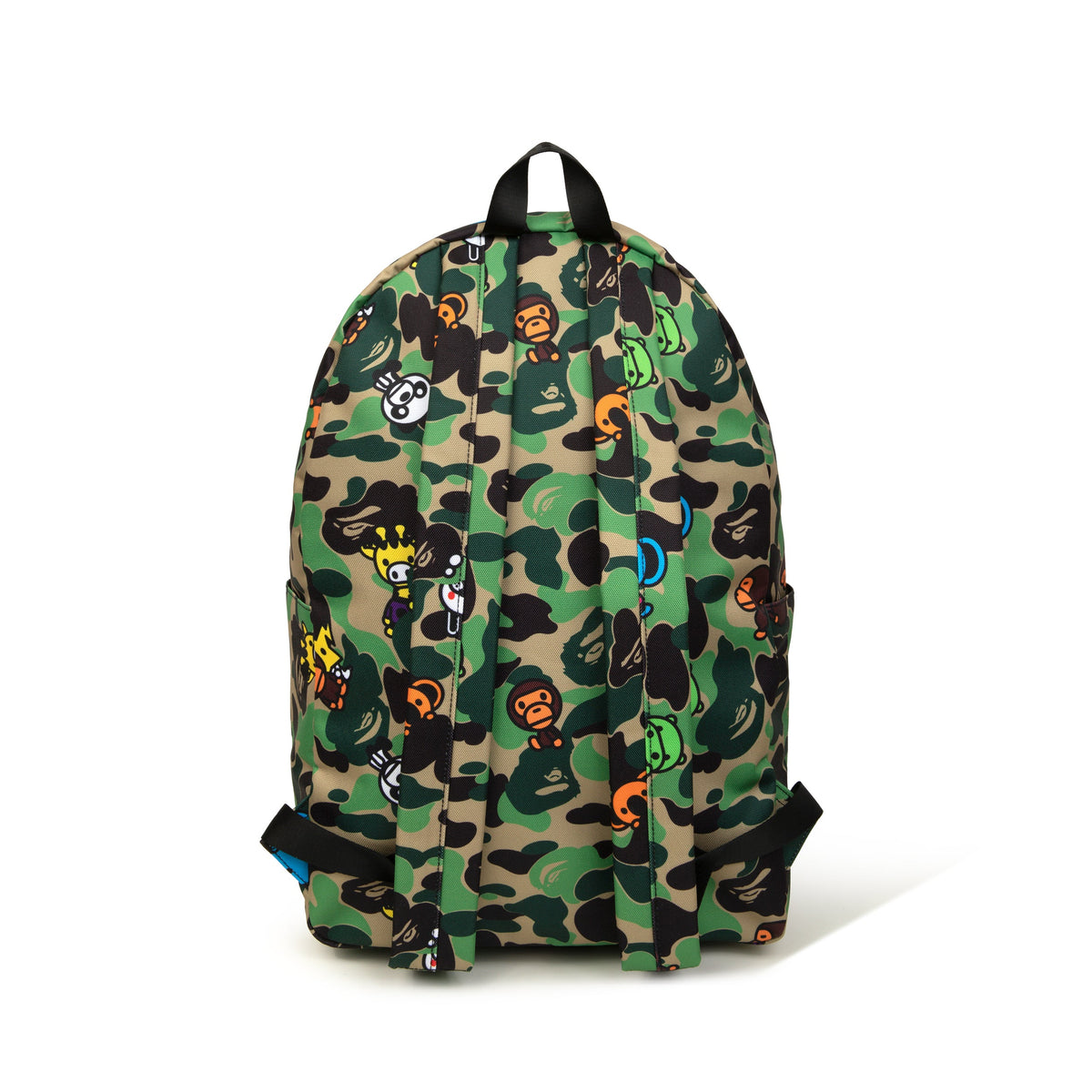 bape mini backpack Baby Milo hard over graphic print BABY MILO FUR MINI BACKPACK