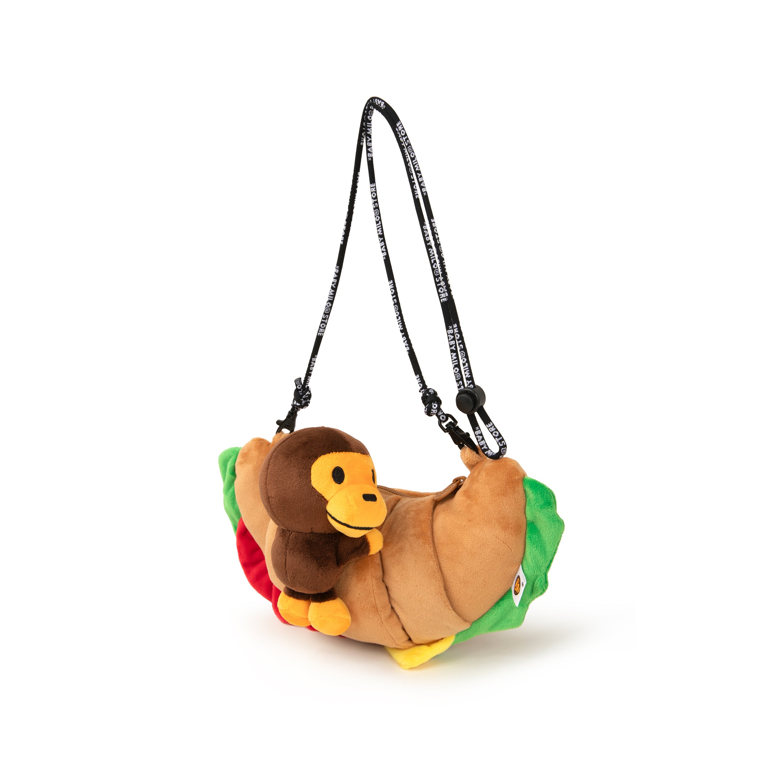 BABY MILO PLUSH CROSS BAG – eu.bape.com