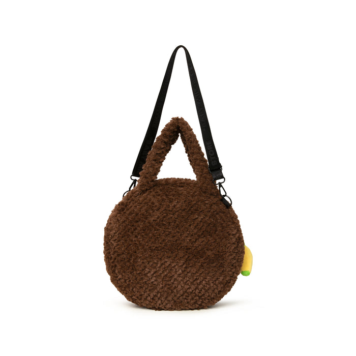 BABY MILO FAUX FUR LARGE TOTE BAG