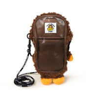 BABY MILO FAUX FUR PLUSH DOLL MOBILE PHONE BAG #1