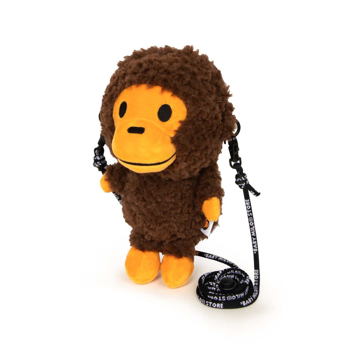 BABY MILO FAUX FUR PLUSH DOLL MOBILE PHONE BAG #1