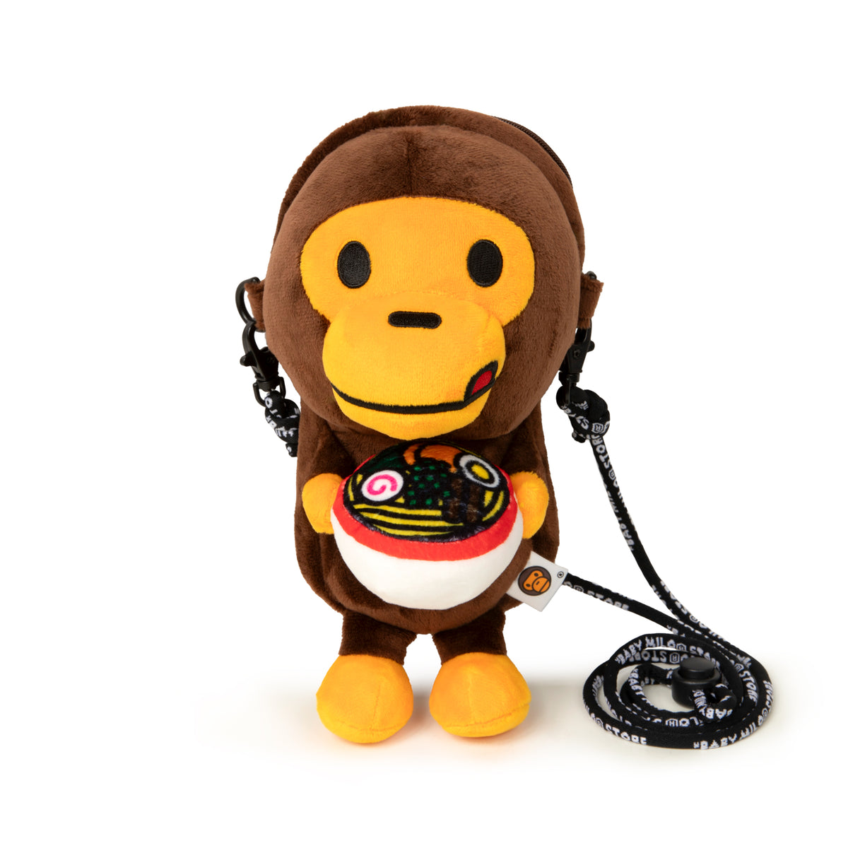 BABY MILO RAMEN PLUSH DOLL MOBILE PHONE BAG