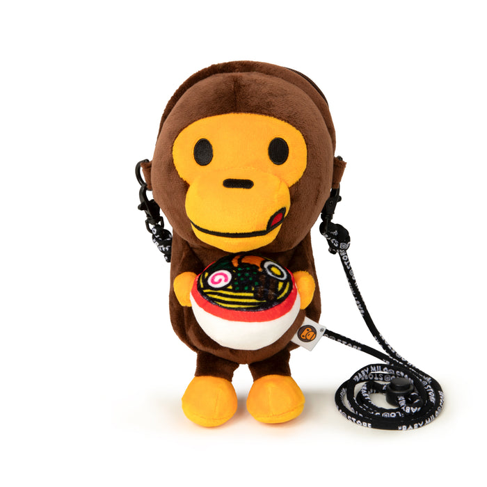 BABY MILO RAMEN PLUSH DOLL MOBILE PHONE BAG