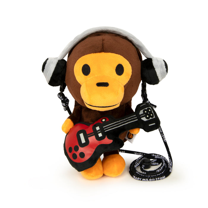 BABY MILO GUITAR PLUSH DOLL MOBILE PHONE BAG