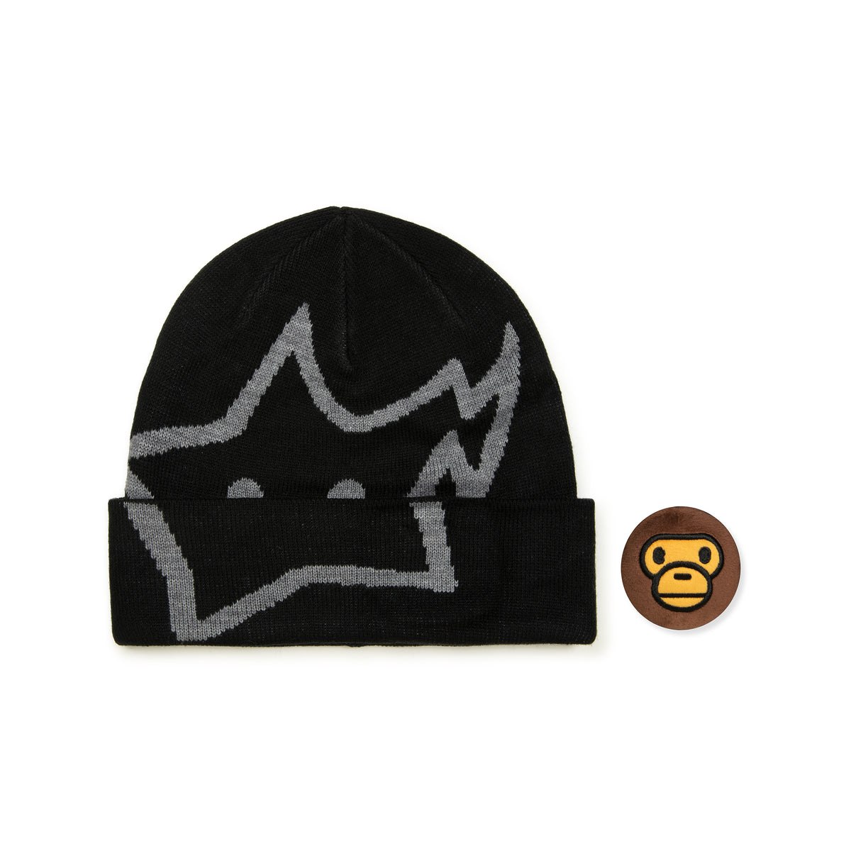Beanie Hats Bape Star Beanie Excellent A BATHING APE Men's Hat