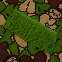 BUBBLE CAMO KNIT SCARF