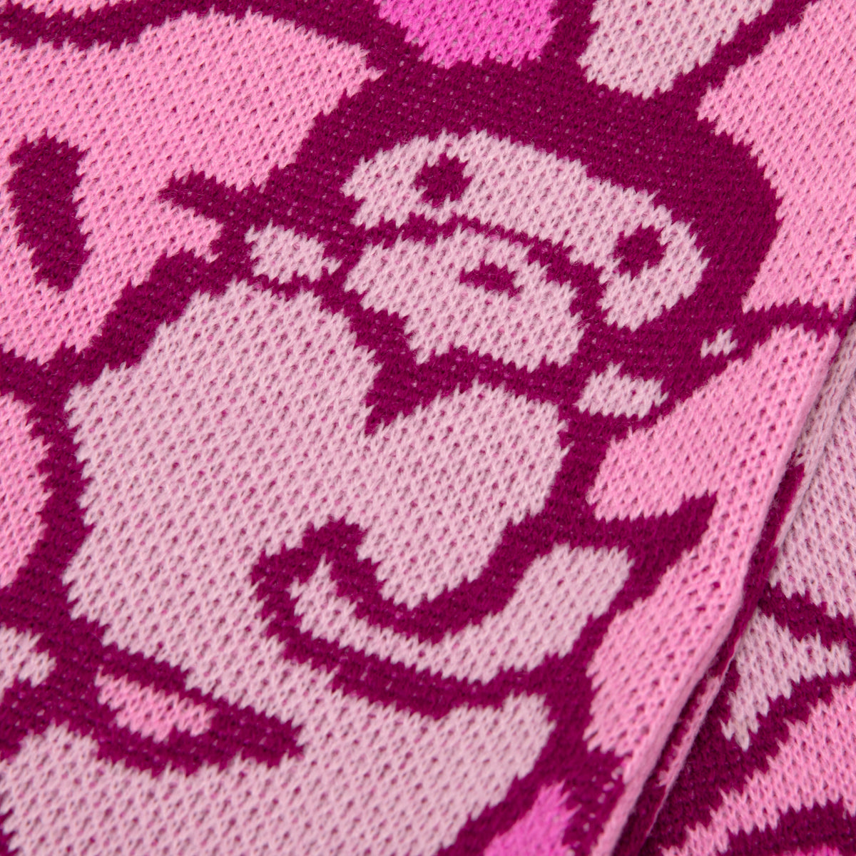 BUBBLE CAMO KNIT SCARF