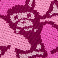 BUBBLE CAMO KNIT SCARF