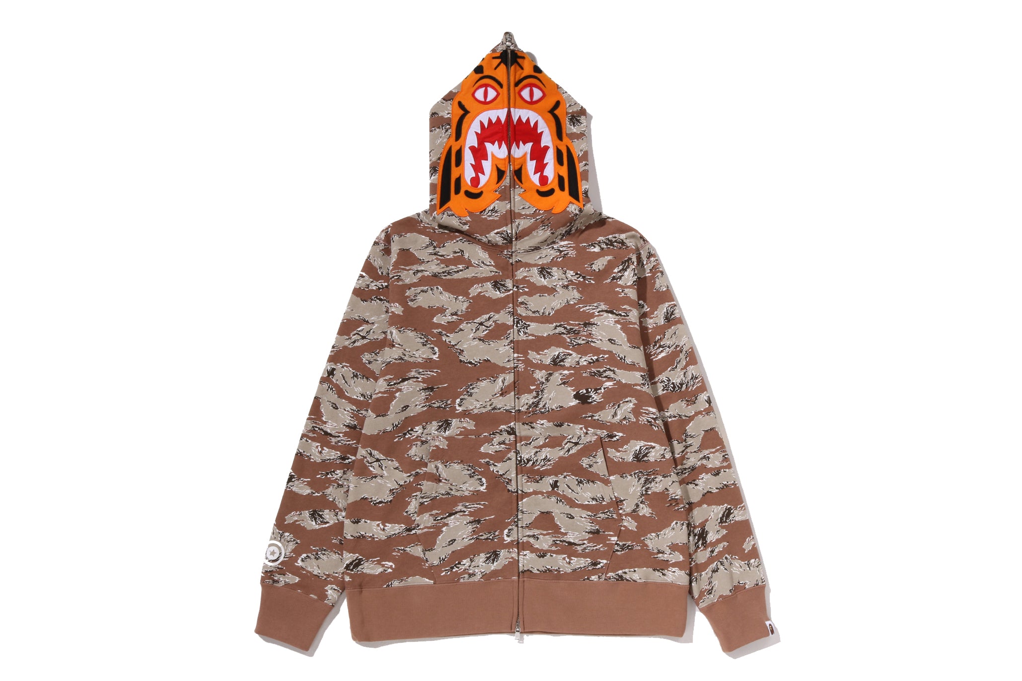 TIGER CAMO TIGER FULL ZIP HOODIE – eu.bape.com