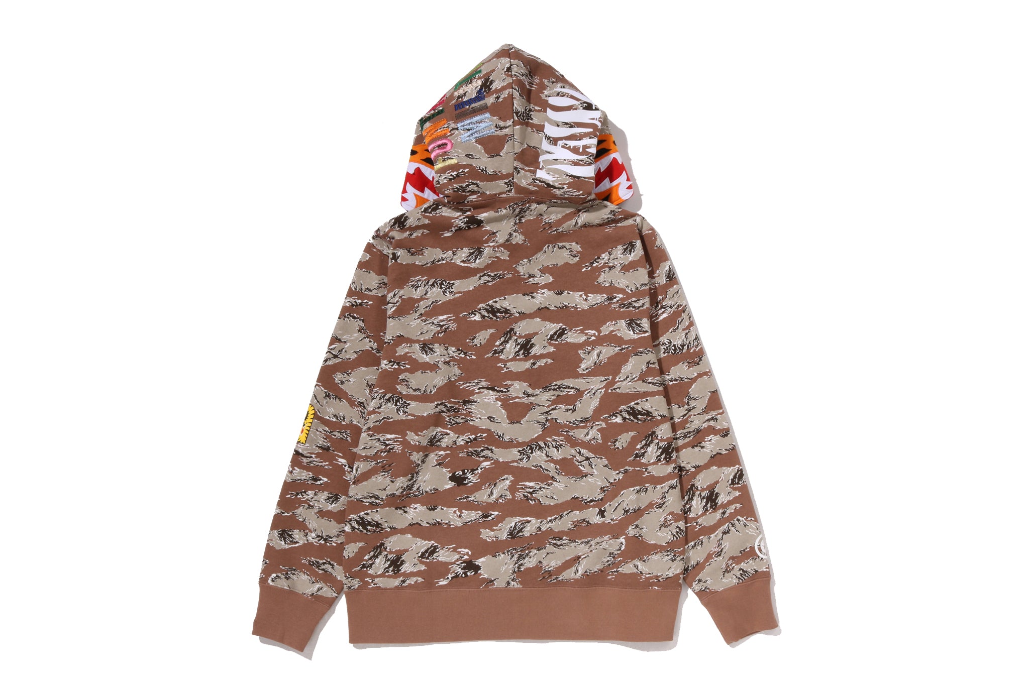 TIGER CAMO TIGER FULL ZIP HOODIE – eu.bape.com