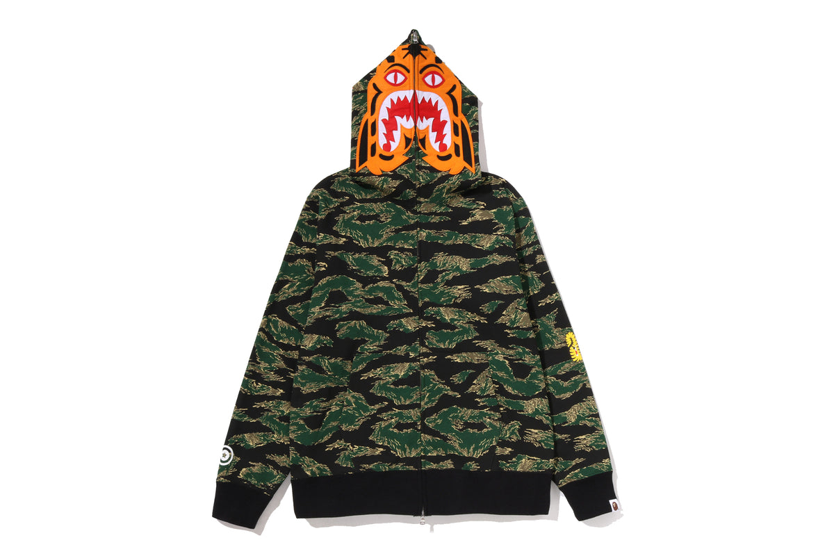 TIGER CAMO TIGER FULL ZIP HOODIE