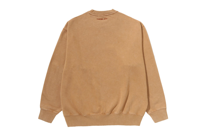 GARMENT DYED ONE POINT RELAXED FIT CREWNECK SWEATSHIRT