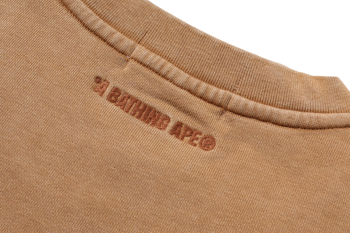 GARMENT DYED ONE POINT RELAXED FIT CREWNECK SWEATSHIRT