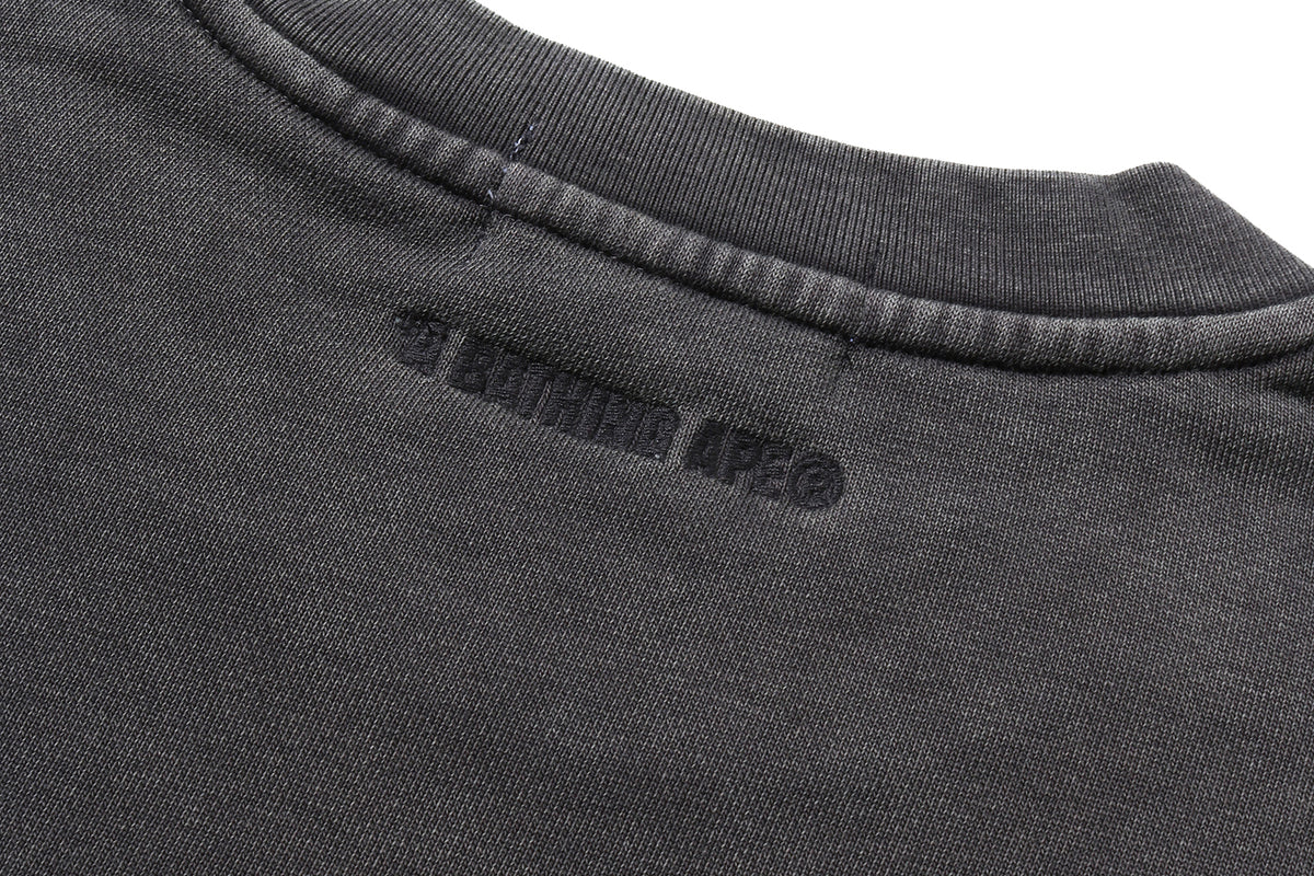 GARMENT DYED ONE POINT RELAXED FIT CREWNECK SWEATSHIRT