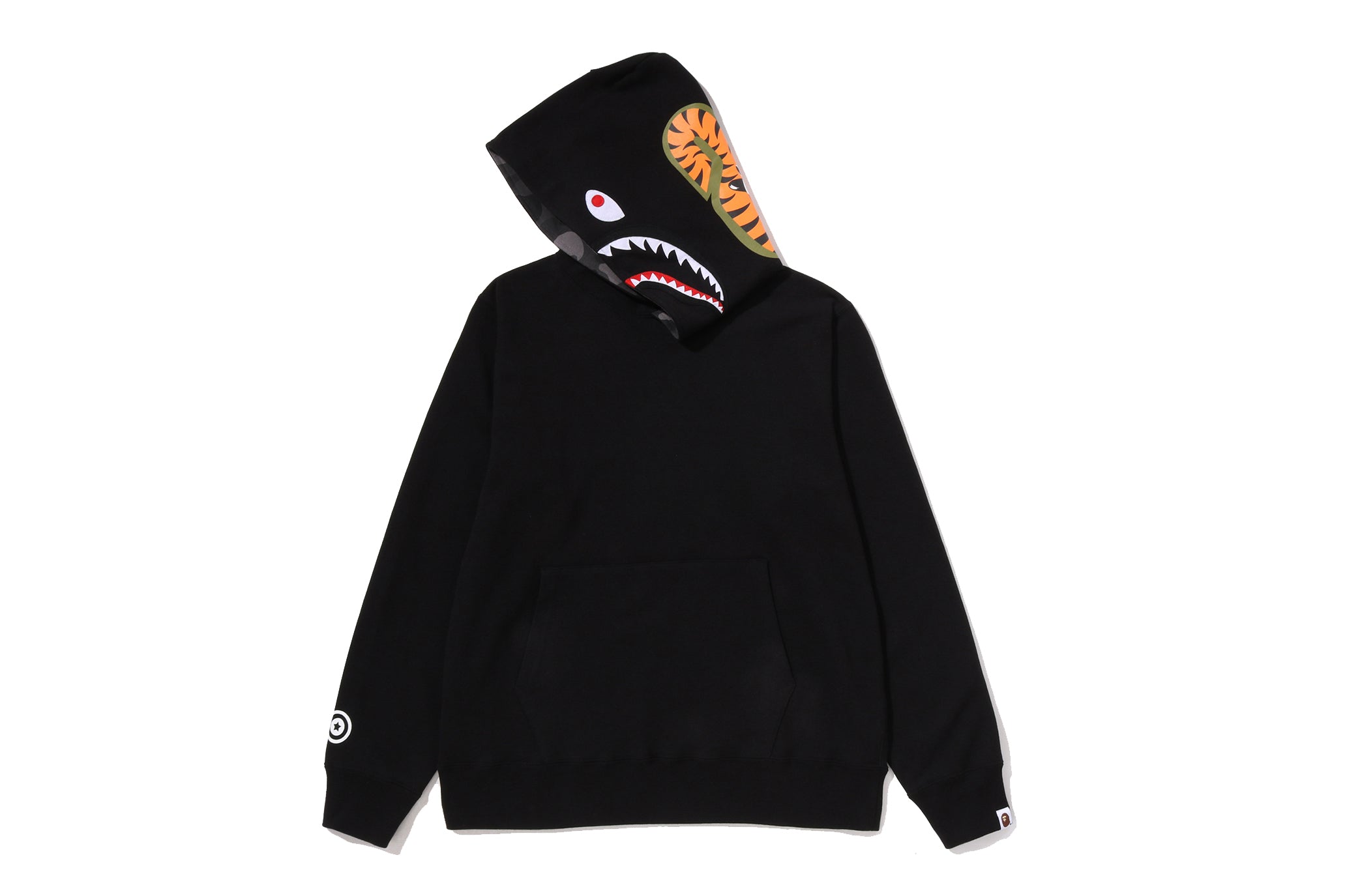 COLOR CAMO SHARK PULLOVER HOODIE – eu.bape.com
