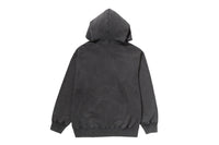 GARMENT DYED ONE POINT RELAXED FIT FULL ZIP HOODIE