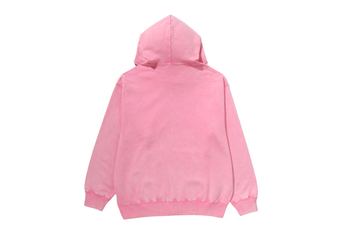 GARMENT DYED ONE POINT RELAXED FIT FULL ZIP HOODIE