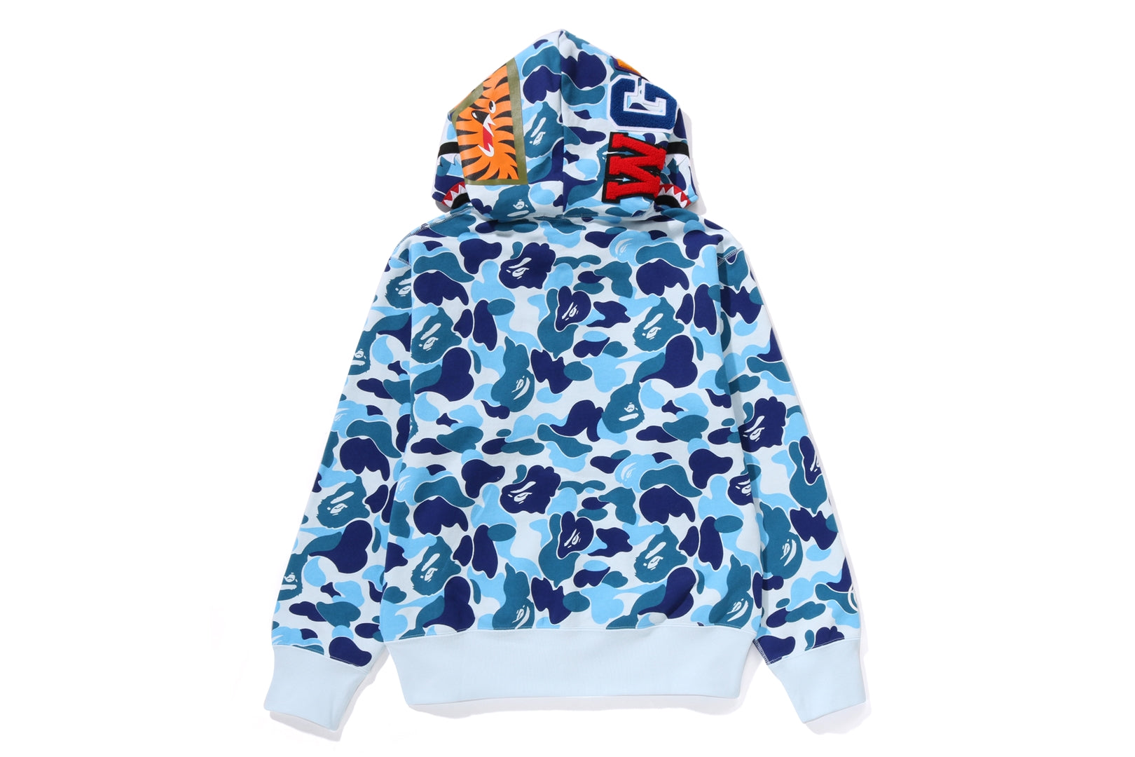 ABC CAMO SHARK FULL ZIP HOODIE LADIES – eu.bape.com