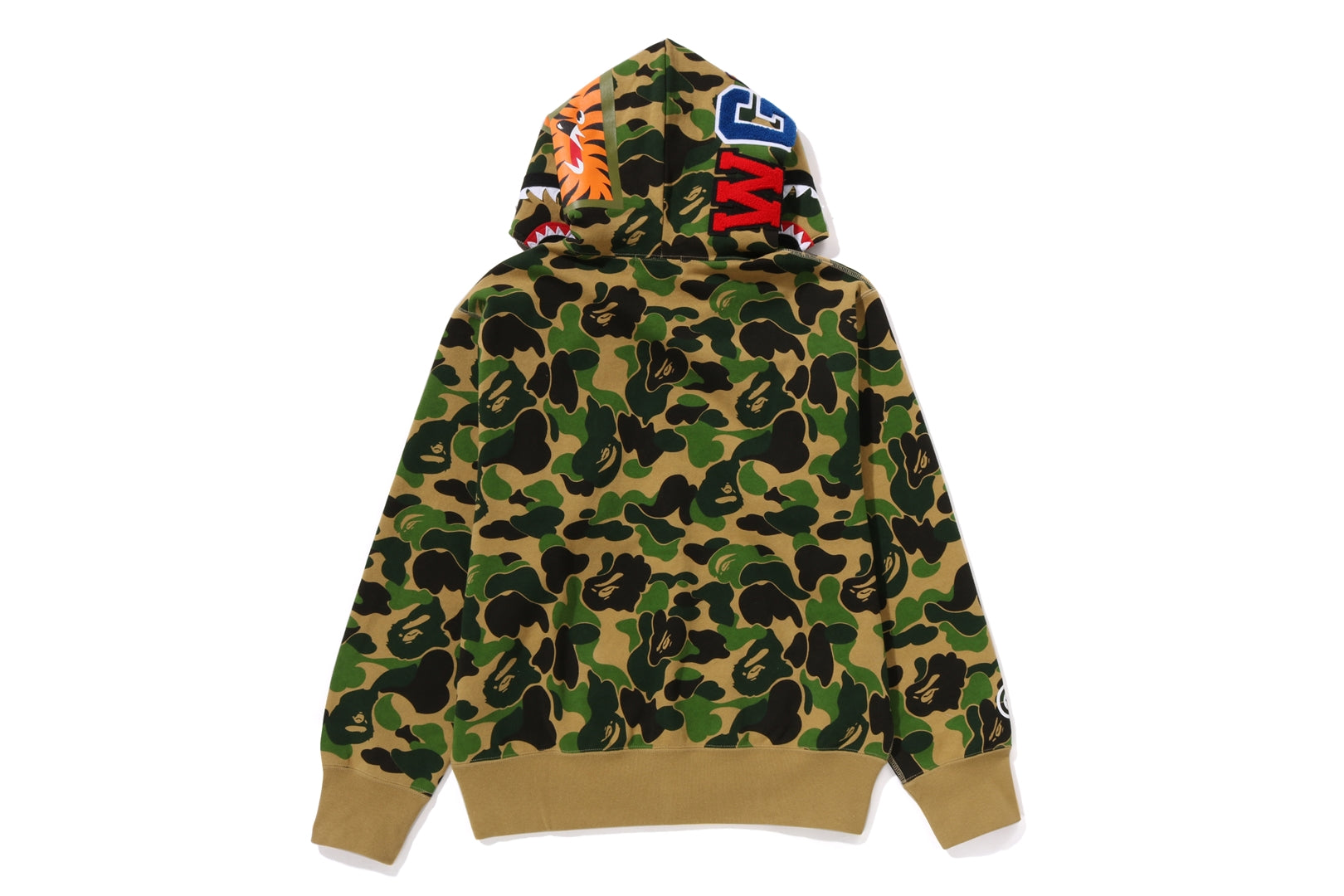 ABC CAMO SHARK FULL ZIP HOODIE LADIES – eu.bape.com