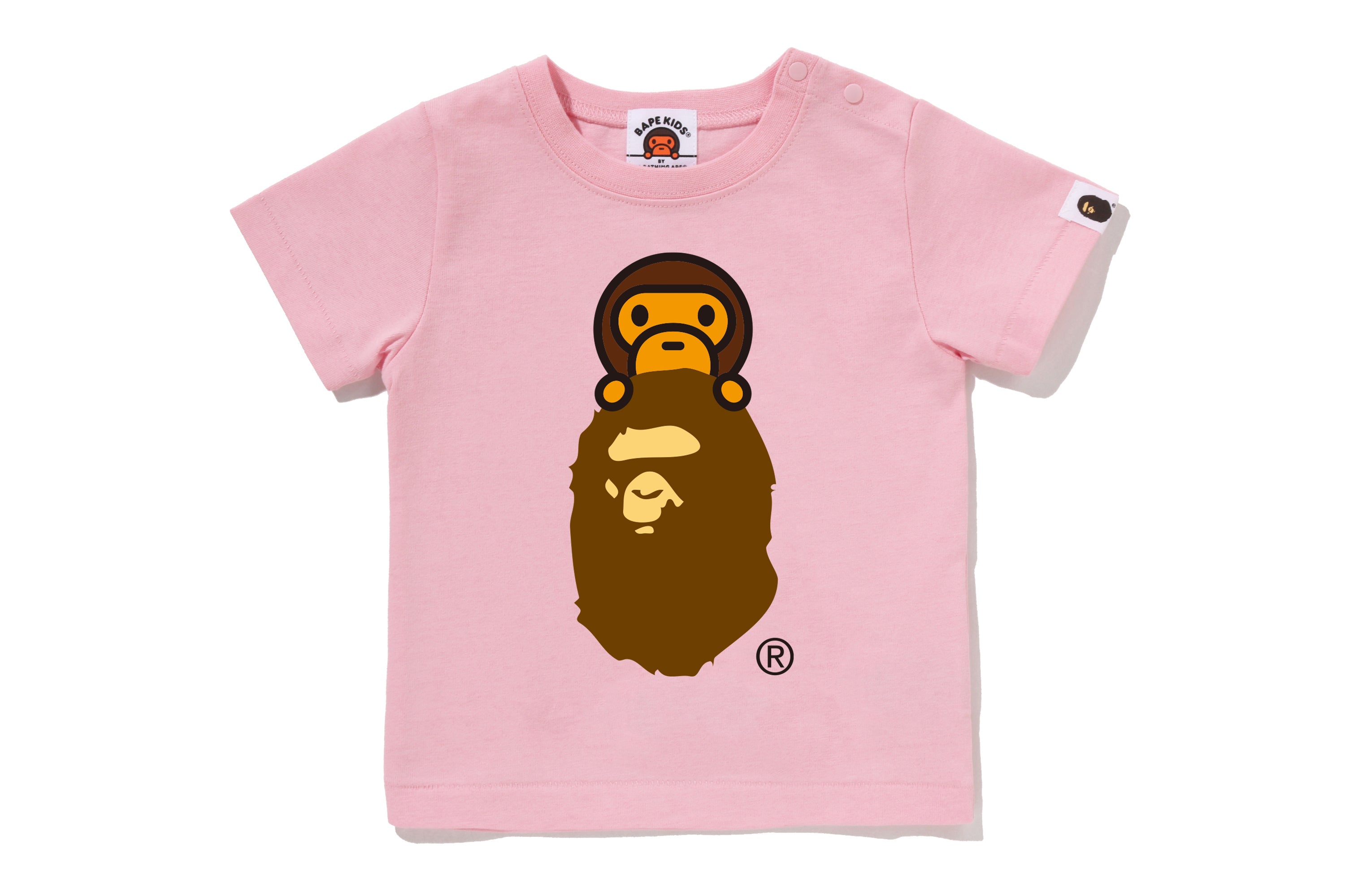 MILO ON APE HEAD TEE KIDS – eu.bape.com