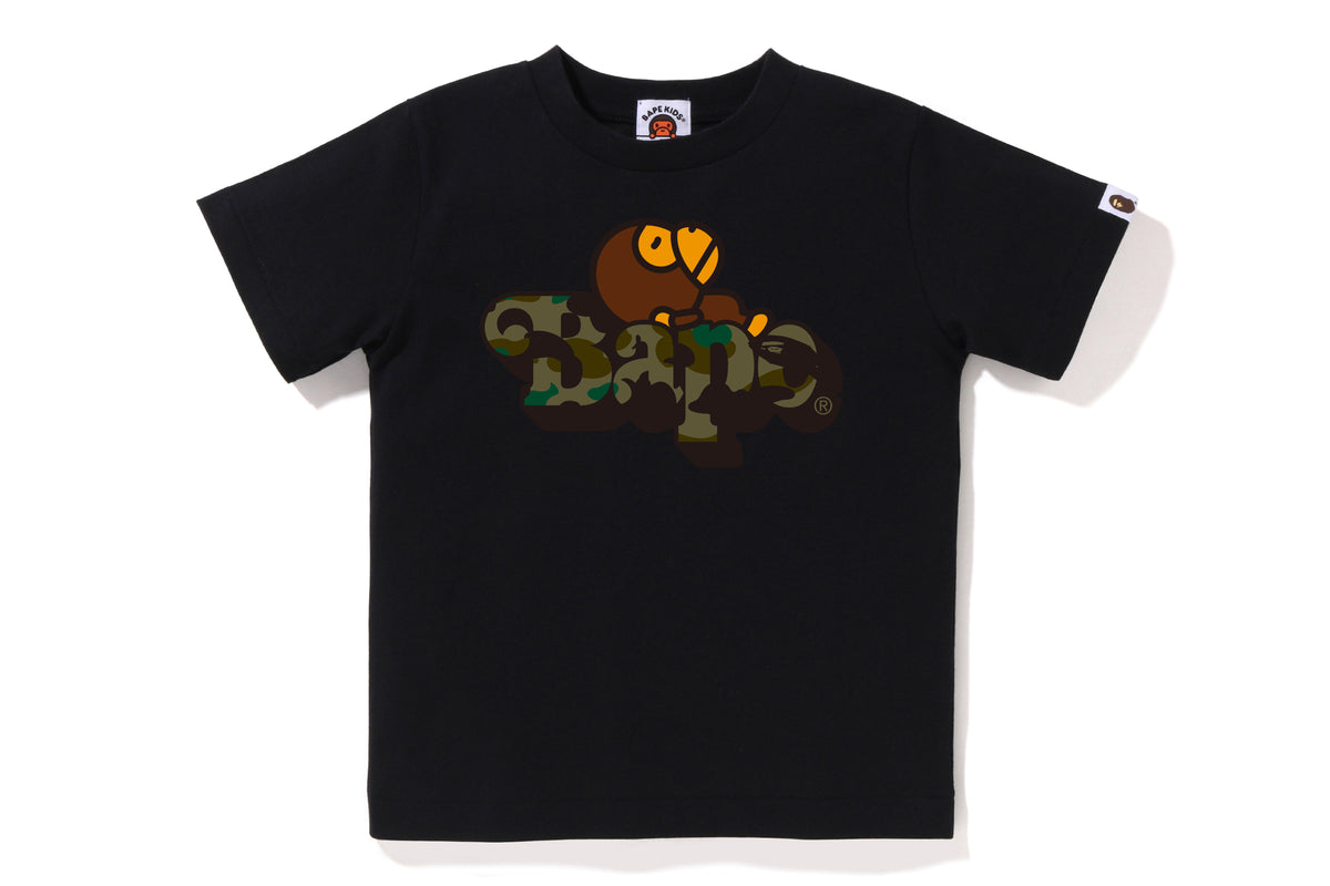 1ST CAMO MILO ON BAPE TEE KIDS