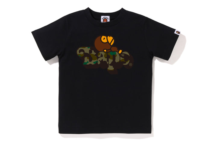 1ST CAMO MILO ON BAPE TEE KIDS